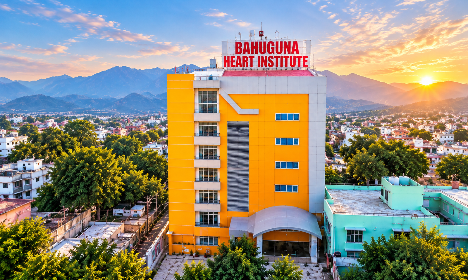 Bahuguna Heart Institute Building